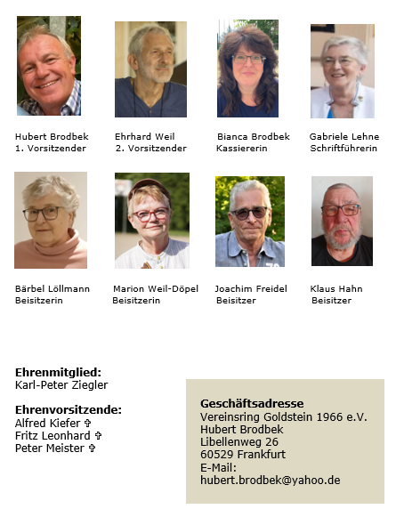 Ansprechpartner Vereinsring